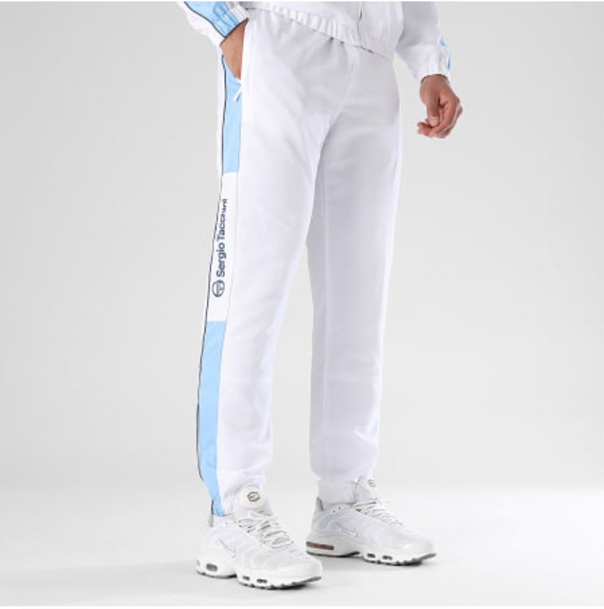 SERGIO TACCHINI - Ensemble De Survêtement Blanc et Bleu