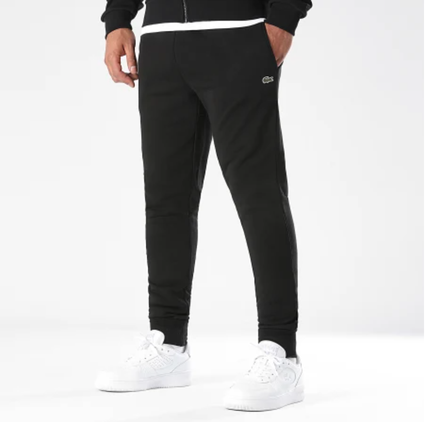 LACOSTE - Ensemble De Survêtement Noir