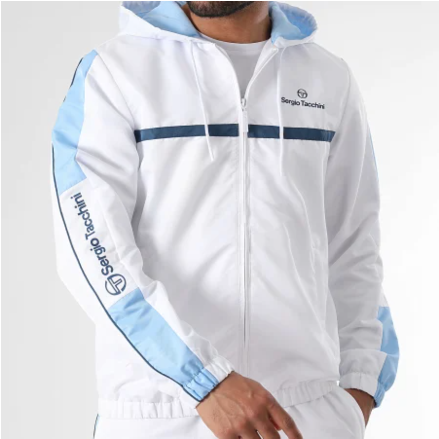 SERGIO TACCHINI  - Ensemble De Survêtement Blanc et Bleu