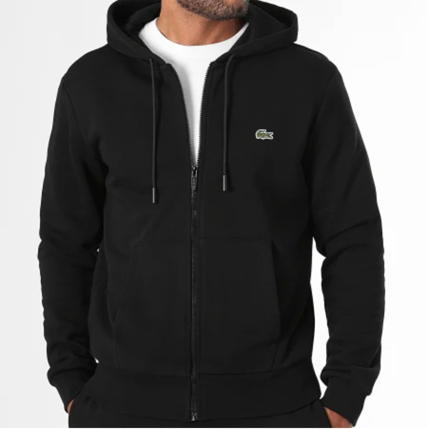 LACOSTE - Ensemble De Survêtement Noir