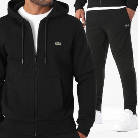 LACOSTE - Ensemble De Survêtement Noir